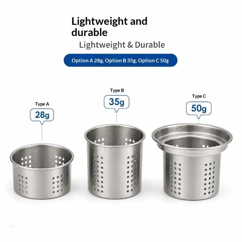 Hot Sale 304 Stainless Steel Fine Mesh Tea Infuser Foldable Handle Clip Design Reusable Loose Leaf Strainer For Mugs And Teapots