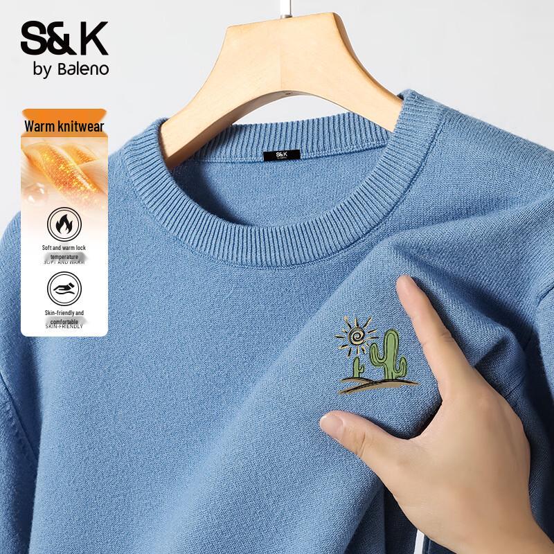 Baleno Unisex Winter Round Neck Knit Sweater