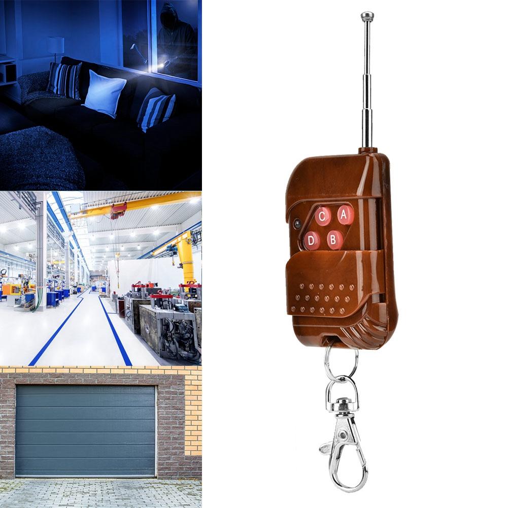 DC12V 4 Way Learning Code Wireless Controller (1Module 4Remote Control)