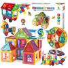 Large Magnetic Construction Blocks Tiles 70 Pcs Rainbow Magnetic Tiles