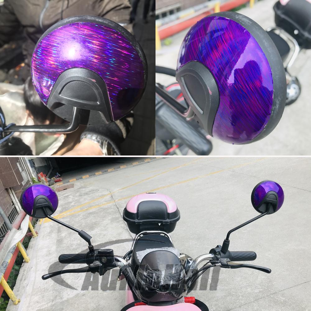 Neo Laser Holographic Rainbow Brushed Film Vinyl Wrap Laptop Motorcycle Car Interior Decals Sheets Sticker 20x30cm/30/50cmx152cm