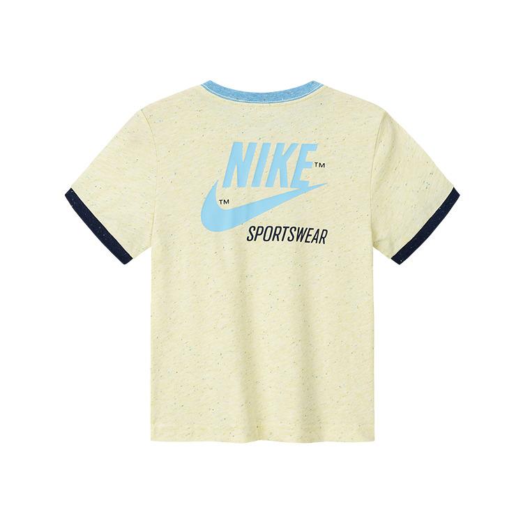 New Nike T Shirt Pale Banana Children Aged 3 7 Years Old NY2412017