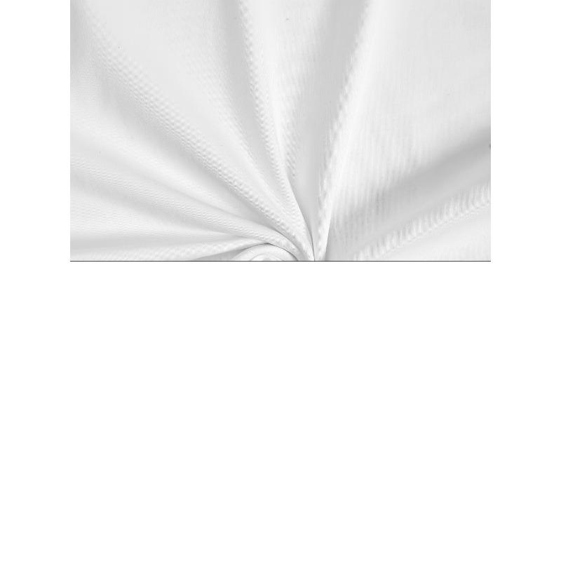 European Size  White Men's T - Shirt: Yosemite National Park Landscape Theme