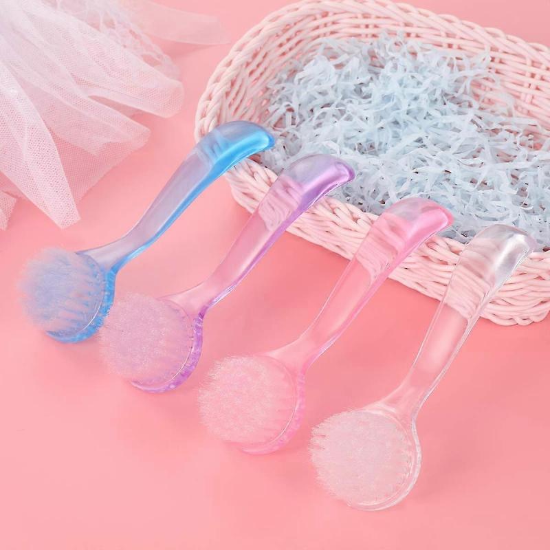 8PCS Face Brush for Cleansing and Exfoliating - Facial Cleaning Brush with Cap