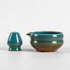 Smooth Matcha Whisk Stand Ceramic Green Tea Maker Cup Tea Ceremony Tool  for Tea Set Accessories