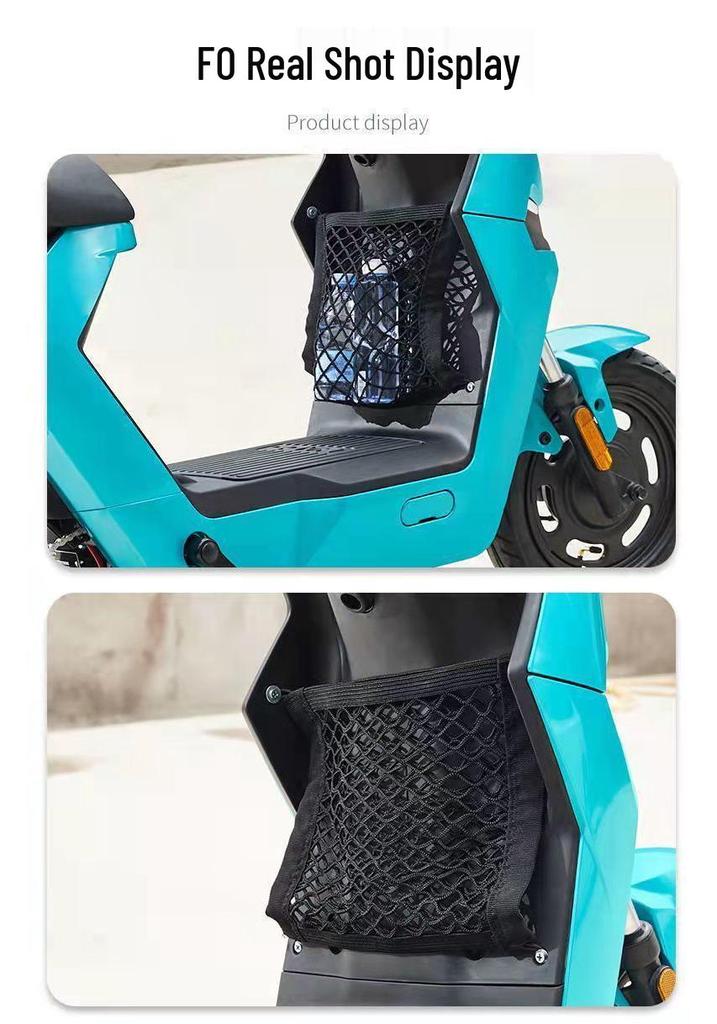 Yadea DT3 Electric Scooter Front Storage Net & Basket Accessory Set
