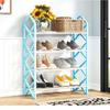 Household Plastic Shoe Rack Assembly Required Space Saving Outdoor Hallway Storage Cabinet Small Footwear shoemaker organizer
