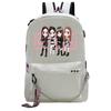 Blackpink Girl Group Backpack Junior High School High School Female Students Casual Large Capacity Schoolbag