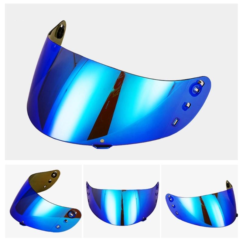 Vollvisier Helme Visier Linse Kratzfest Windschutz Helme Gesichtsschutz Ersatz Helme Visier für Icon IC-04