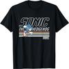 Sonic The Hedgehog Colorful Stripes Epic Run Vintage T-Shirt
