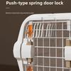 Cat Carrier with Top Opening Portable Pet Travel Crate Anti-Stress Soft Sided Cat Cage for Small Dogs Handheld Pet Transport Box