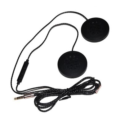 Casque moto Bew T33 avec écouteurs filaires 3,5 mm et micro