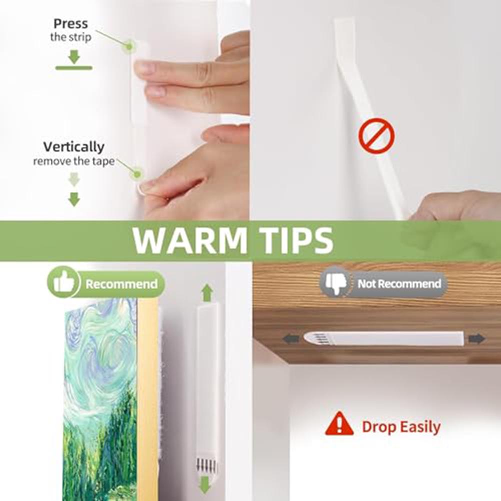 For Decorations For Mirrors Picture Frame Tape For Bathrooms For Kitchens Versatile Hanging Clean Removal Easy To Use