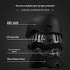 Miling Adult Ski Helmet with Goggles