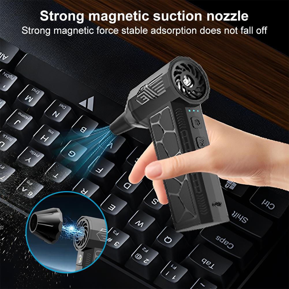 Mini Turbo Jet Fan 130000 RPM Brushless Motor Turbo Violent Fan Strong Winds 50m/s Turbo Jet Blower Air Duster Blower