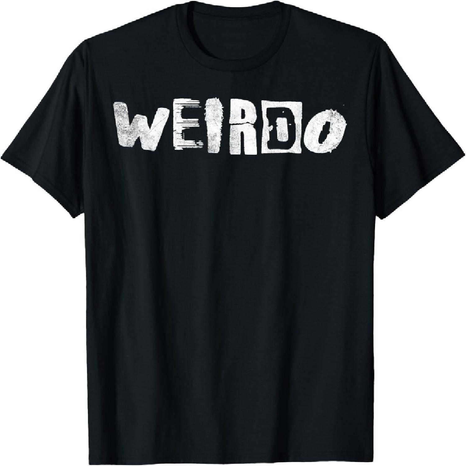 

Black Heavy Metal Goth Punk Emo Gift Weirdo T-Shirt XXXXL різнокольоровий