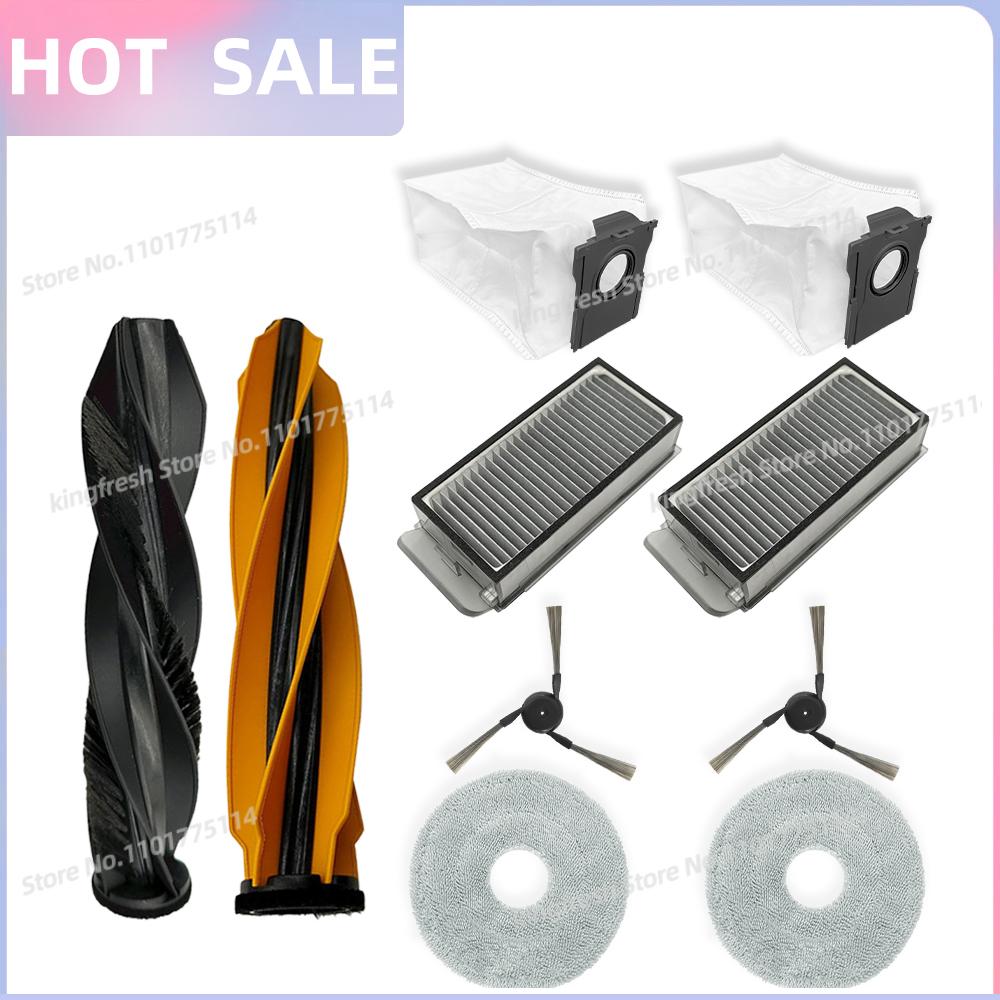 Passt für (Dreame X50 Ultra /X50 Master/L50 Pro Ultra/L40S Pro Ultra/L40s Ultra / MOVA V50 Ultra) Teile Bürste Filter Mopptuch Beutel