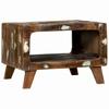 Coffee Table 50 X 50 X 35 Cm Solid Upcycled Wood