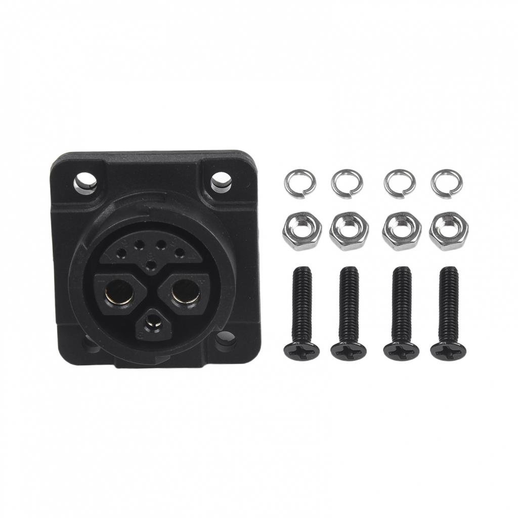 IP67 Rated M23 Male Female Battery Connector for Motorcycle Charger Socket
