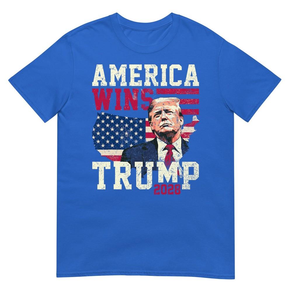 Trump 2028 America Wins TShirt