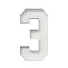 2.3FT Numbers For Balloons, Balloons Number Frame, Birthday Decorations, Anniversary Decor, Large Cardboard Numbers