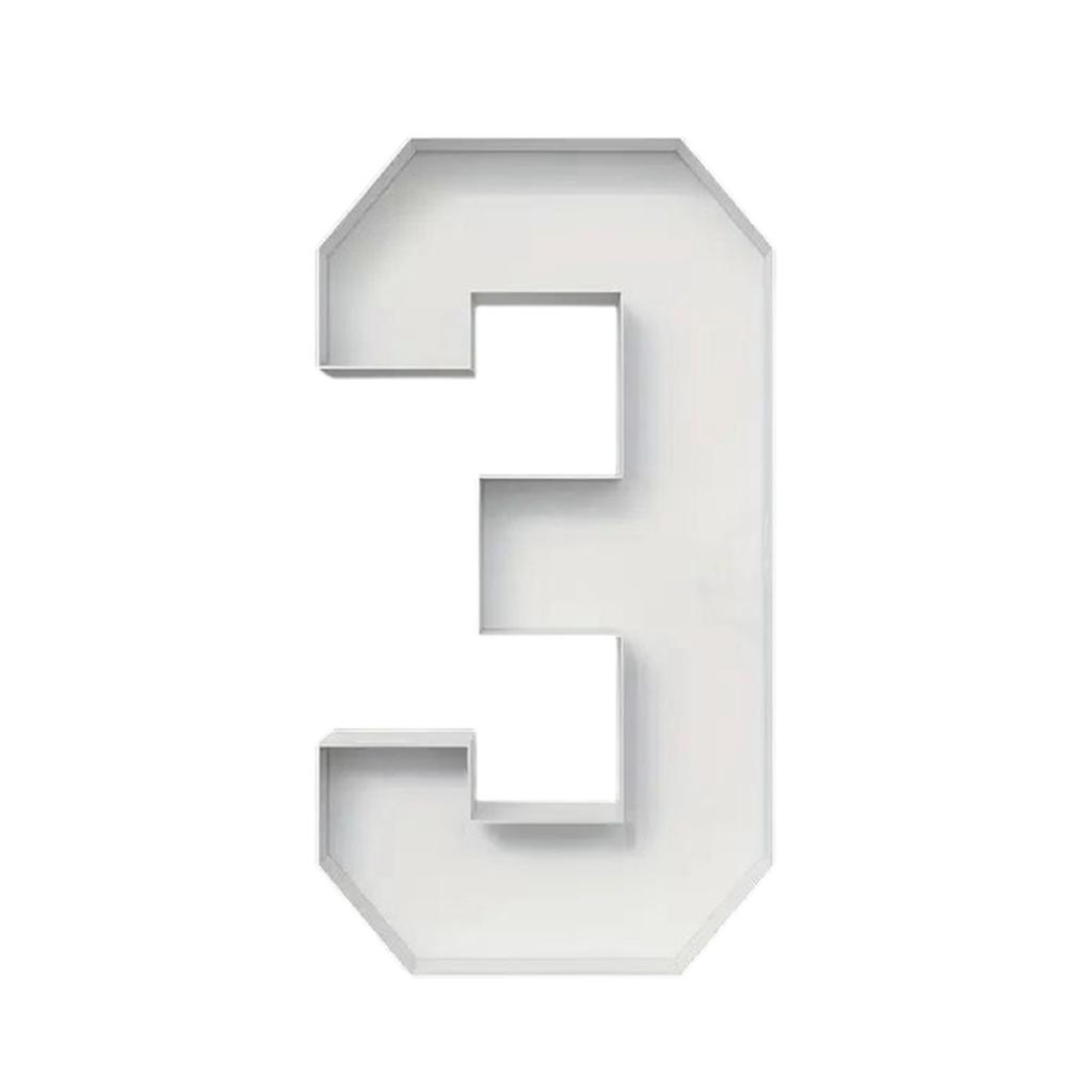 2.3FT Numbers For Balloons, Balloons Number Frame, Birthday Decorations, Anniversary Decor, Large Cardboard Numbers
