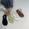 Platform Shoes Design Sense Niche French Retro Sandals Roman Shoes Spring and Summer Muffin Shoes Women's Shoes Summer