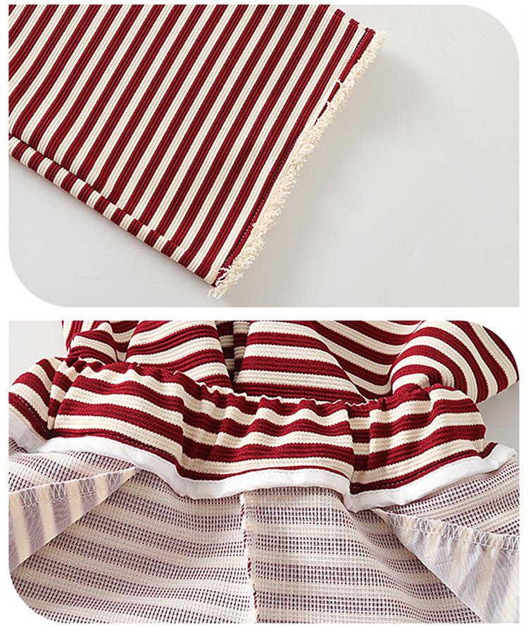 2025 Jenters Trendy Todelt Sett: Høst/Vår Hverdagslig Antrekk