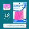 L-Shaped Interdental Brushes - Pack of 10