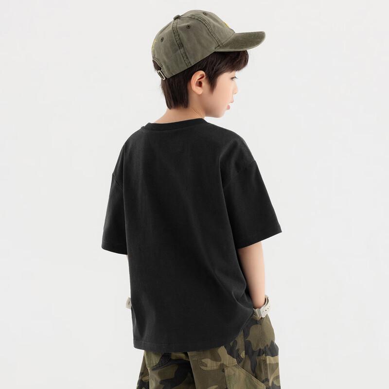 Boys' Letter Graffiti Cool-Feel Short Sleeve T-Shirt