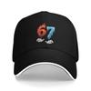 6 7 Meme Six Seven Gelo 67 Chamas Sol Engraçado Chapéu de Baseball de Verão Moda Chapéu Trucker Para Homens Mulheres Caminhada Pesca Bonés de Baseball