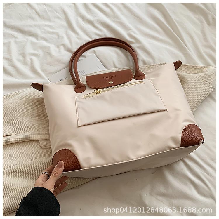 

Новая 2025 сумка из ткани Оксфорд, повседневная модная сумка на плечо, дорожная сумка-тоут большой вместимости, сумка-мессенджер