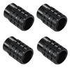 Meltryllis 4 Pcs Air Valve Caps for Toyota Tire Valve Stem Caps Car Decoration