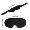 3DSleep Mask EyePatches Blindfold Nose No Light Soft Slaapmasker For Travel Rest Eyeshade Breathable Antifaz Para Dormir Earplug