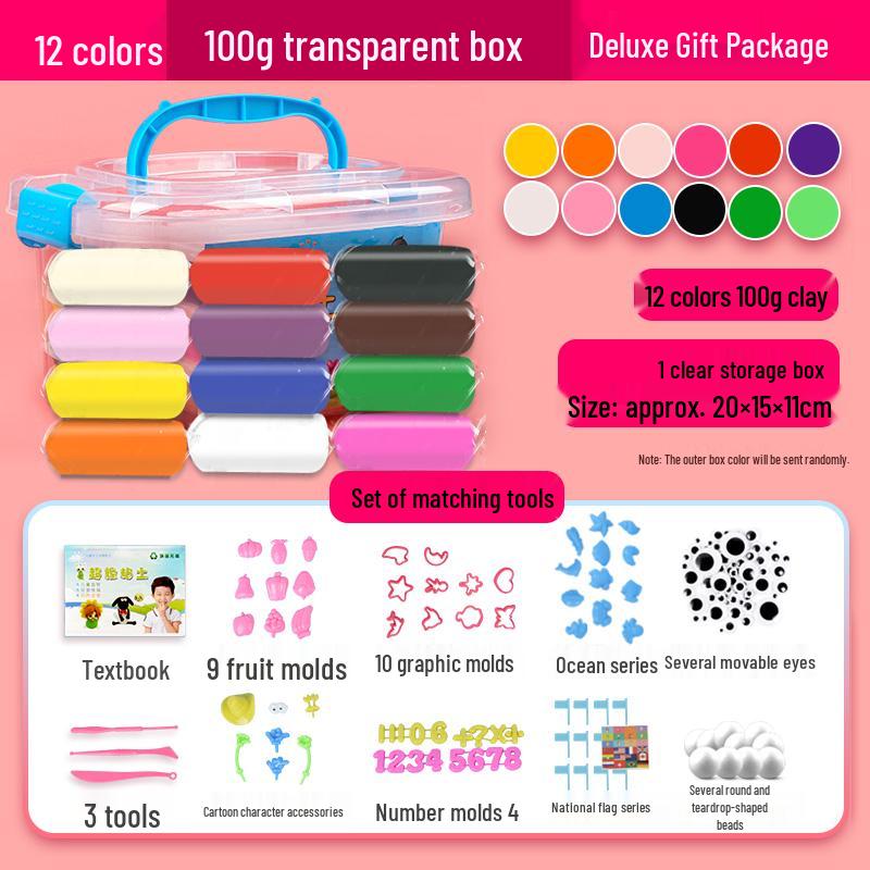 500g Weißer Kinder-Weltraumknete - Leicht, Großpackung für den Kindergarten