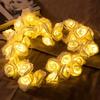 Battery Operated Valentine Flower Fairy Light Wedding Decoration Rose String Light Light String