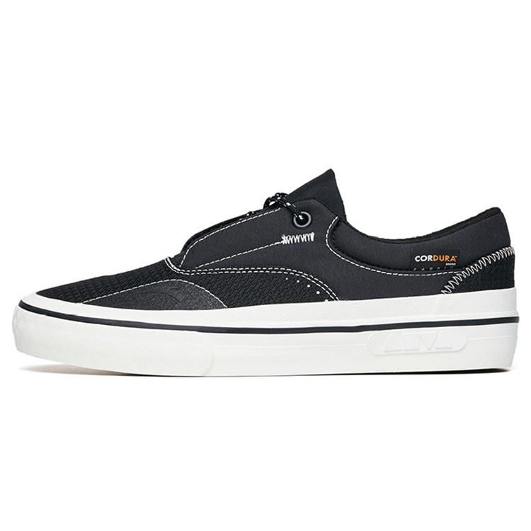 

Anta Jie Ao Walk Abrasion Resistant Low top Skateboard Shoes Women s Black White Lace Up Version 122228015-2 36
