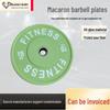 Colored Drop-Resistant Rubber Barbell Plates for Strength Training and Squats
