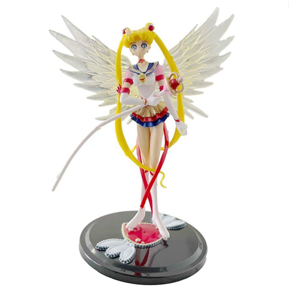 1 Pc Anime Sailor Moon Action Figures Standing Posture PVC Model Warrior Of Love And Justice Crystal Power Kid Gift Toy