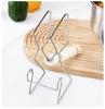 Multifunctional Kitchen Utensil & Pot Lid Holder: Removable, Anti-Scald Storage Rack for Spatulas and Spoons.