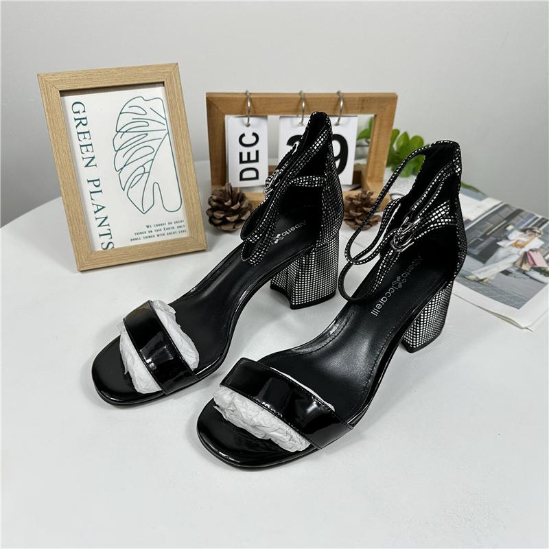 Fashion 2025 Sandals Spring Shoes Summer Heels All-Match New Girls High Fashion Scandals 2025 Sandals All-Match Female Shoe High Heels N