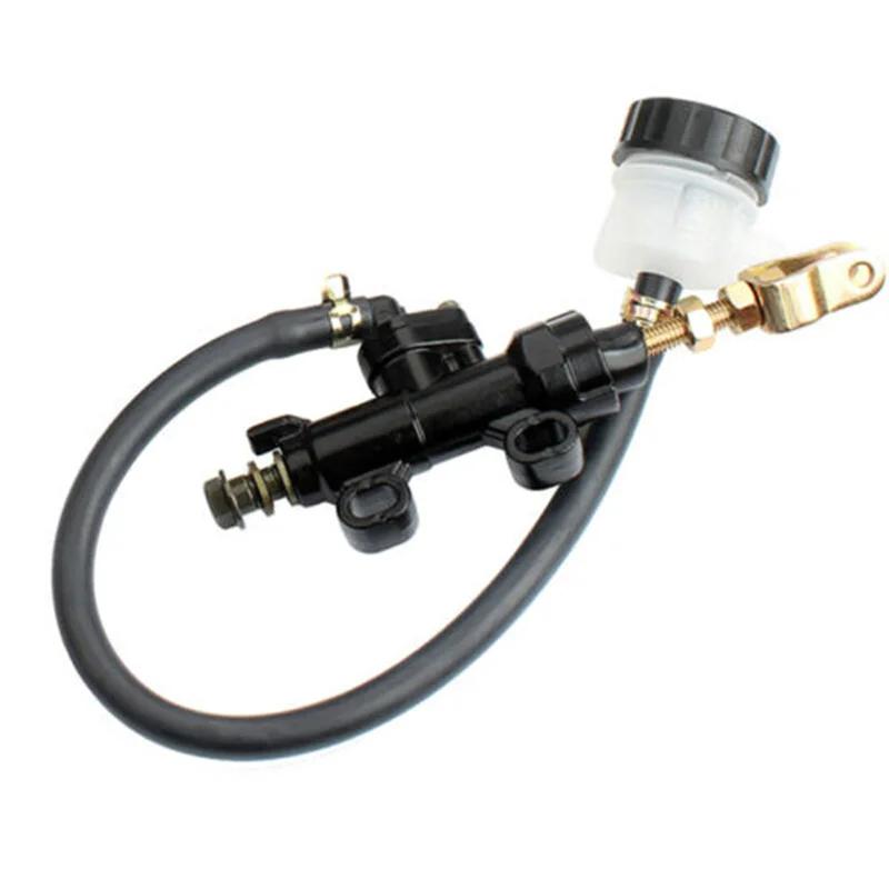 Motorcycle Rear Brake Pump Universal for Most Chinese50cc 110cc 125cc 150cc 200cc 250cc ATV Quad Motorbike Brake Master Cylinder