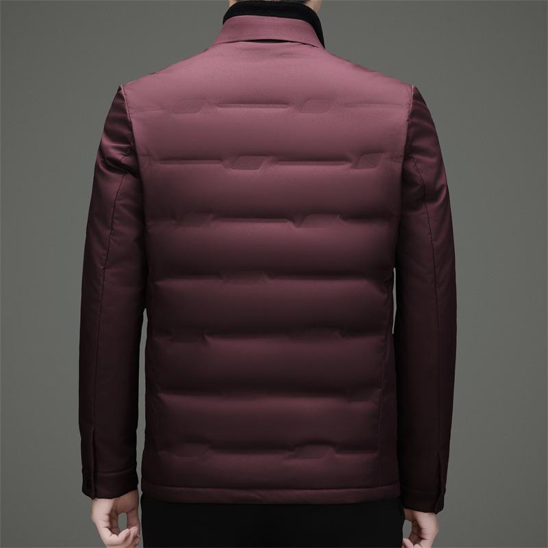 2025 Winter Men's Lightweight 80% Down Fashion Jacket - Trendy Casual Wear for All Ages