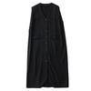 Ärmelloses Übergröße schwarzes Vintage Neu in Kleider für Frauen lässiges lockeres langes Sommerkleid