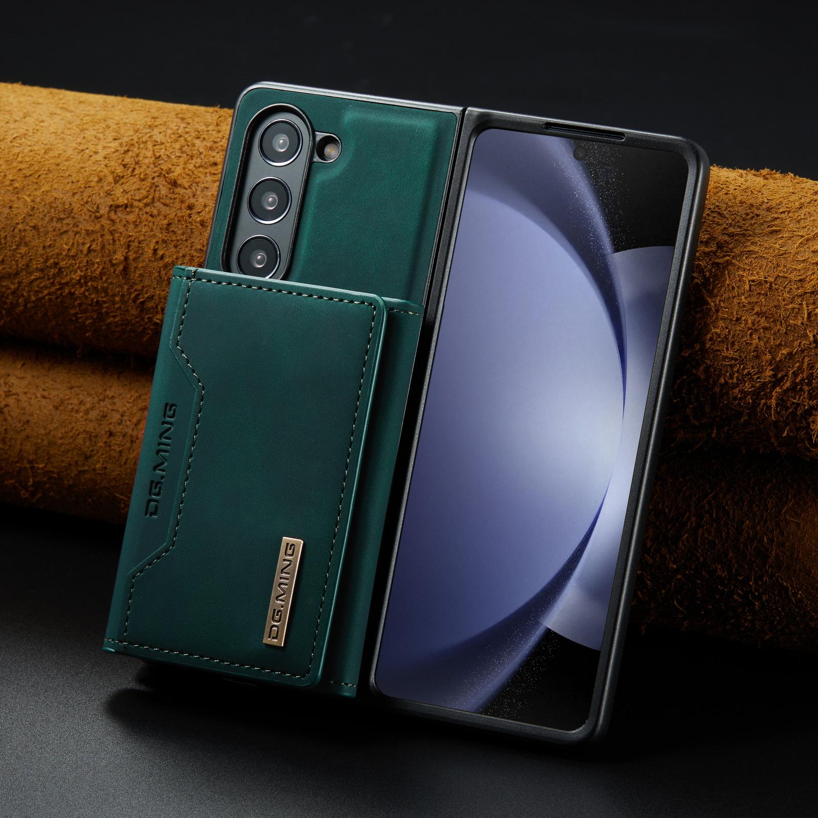 

для samsung z fold5 Роскошный кожаный чехол-кошелек для бизнеса для Samsung Galaxy Z Fold 5 Fold5 Zfold5 Слот для карт 2 в 1 Чехлы для телефонов for samsung z fold 5