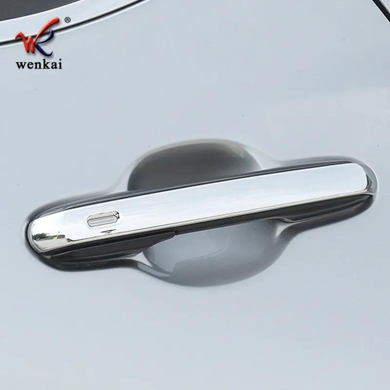 For Lexus RX 350 ALH10 450h+ ~2025 2024 Chrome Carbon Fiber Door Handle Key Decoration Cover Trim Sticker Cap Accessories