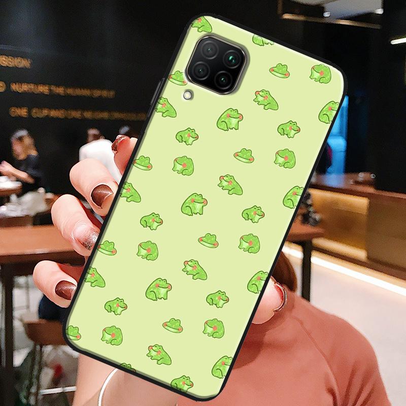 

Милая мультяшная лягушка Для Huawei Honor X8a X7a X9a X8 50 70 90 Lite Magic5 Pro P20 P30 P40 P50 P60 Nova 9 5T Чехол P Smart Z