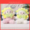 Creative Sunflower Sheep Plush Keychain Cute Lamb Toy Bag Charm For Kids And Teens