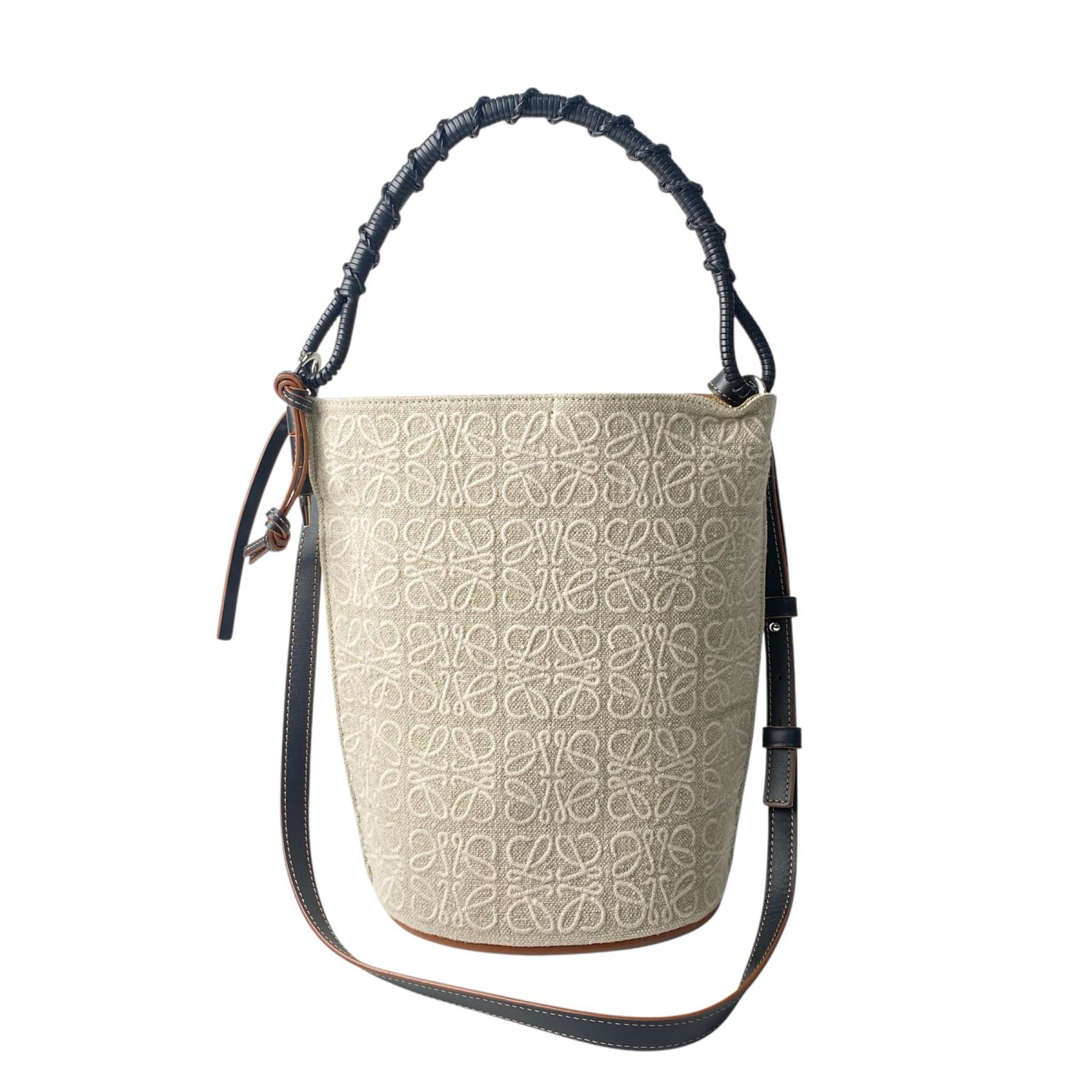 

Used LOEWEShoulder Bag multicolor leather/canvas Women