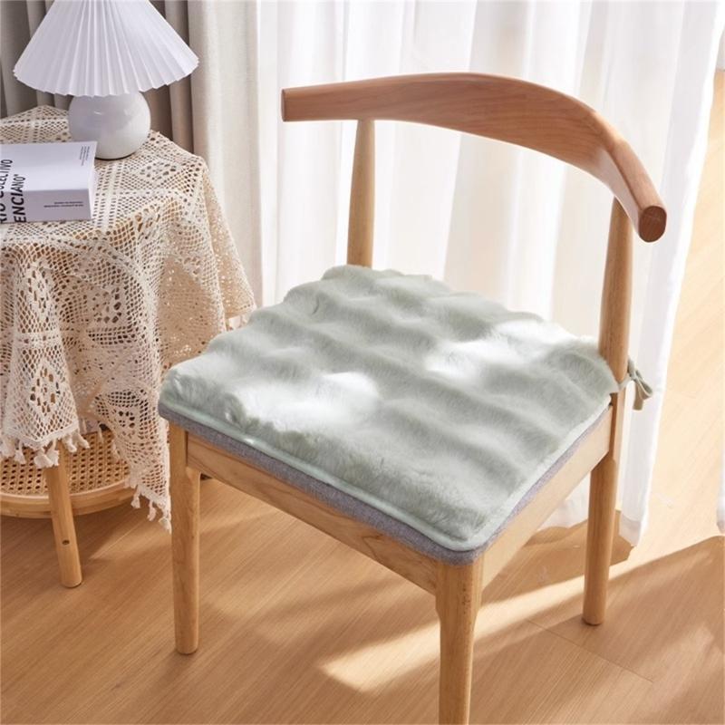 Plush Seat Cushion Square Chair Pads Home Bedroom Area Rugs Carpet Floor Pillow